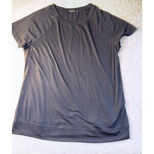 Automet Amazon Women’s Size XL Short Sleeve Black Shirt